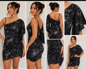 one shoulder sequin dress forever 21 Forever 21 | Dresses | Sequined Blue Oneshoulder Mini Dress Size Sp New